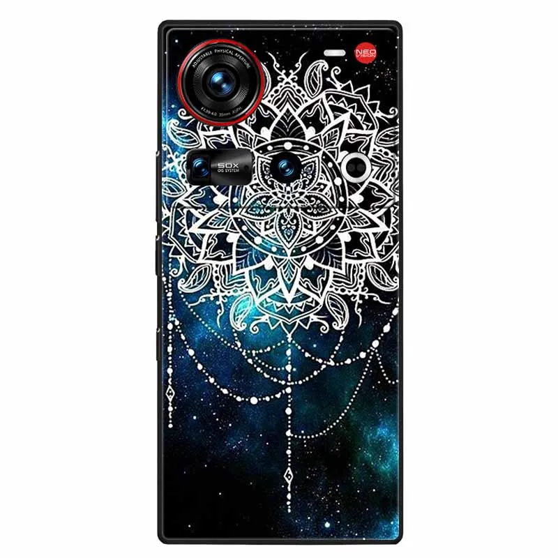ZTE Nubia Z70 Ultra 5G 커버 용 전화 케이스 ZTE NubiaZ70 Ultra Z70Ultra Black 커버 Z 70 Ultra Capa 용 소프트 TPU 실리콘 케이스