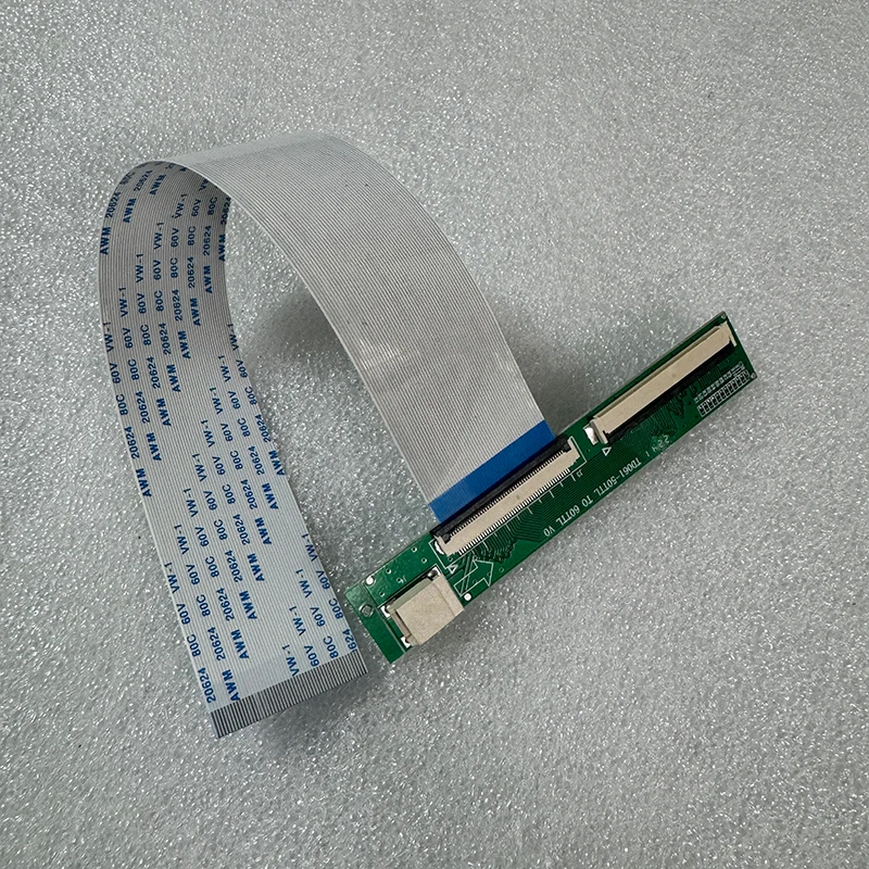 TTL 커넥터 어댑터 보드, EJ070 EJ080NA LS080HT111 LCD 스크린용, 50 핀-40 핀 ZIF, 0.5mm, 40 핀-50 핀, 신제품