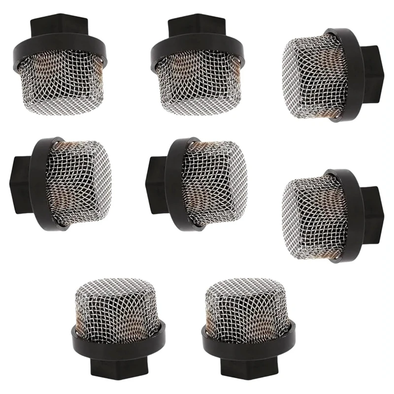 ABPQ-8Pcs 246385 Hose Inlet Strainer Filter Inlet Suction Strainer Mesh Suitable For Ultra 395 495 390 Airless Paint Sprayers