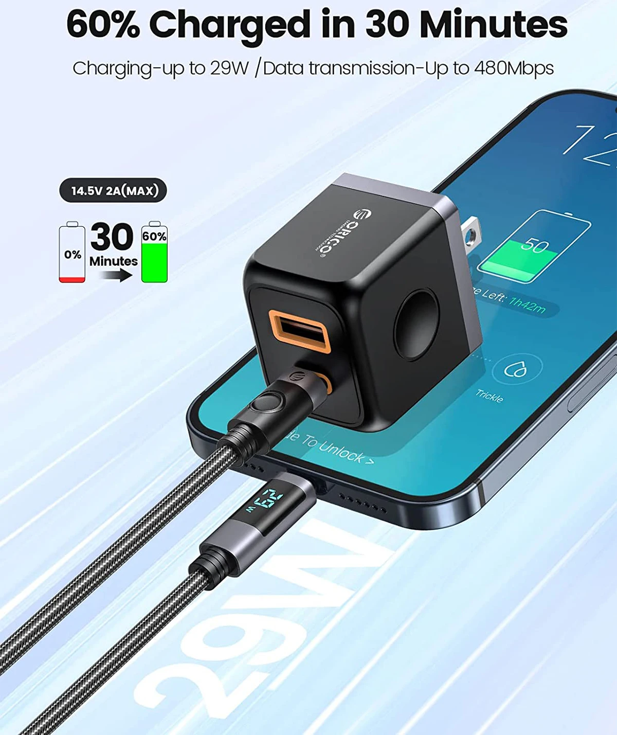 fast charger for iphone cord