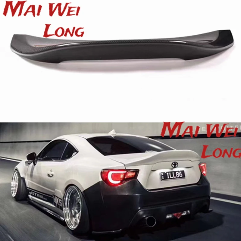 

Carbon Fiber Car Rear Wing Trunk Lip Spoilers For Subaru Brz For Toyota Gt86 2012 2013 2014 2015
