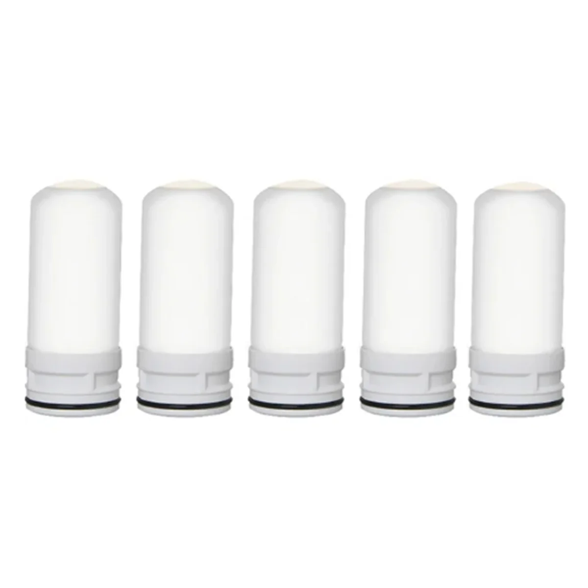 5 pezzi di ricambio per filtri interni in ceramica elementi filtranti per rubinetto depuratore d'acqua rubinetto da cucina lavabile Filtro ruggine - Image 2
