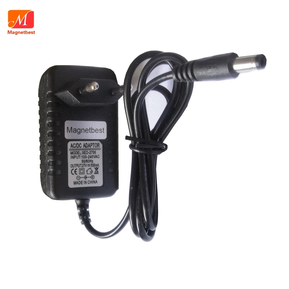 27V 0.5A 500mA AC DC 어댑터 변환기 dc 5.5*2.5/2.1mm 전원 어댑터 공급 충전기 EU/US/AU/UK 플러그