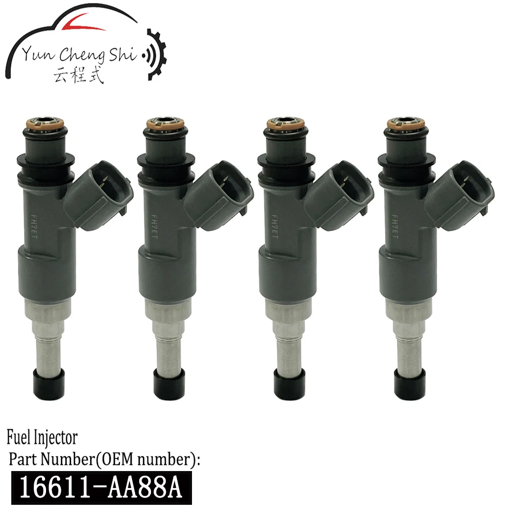 

4 Pieces Original 297500-2260 16611-AA87A Fuel Injectors For Subaru Outback 2.5L H4 16611-AA88A 2015-2017