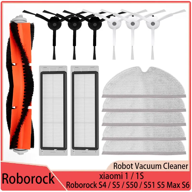 For-Xiaomi-1S-Rockrobo-Vacuum-V1-Roborock-S4-S5-S6-SDJQR01RR-SDJQR02RR ...