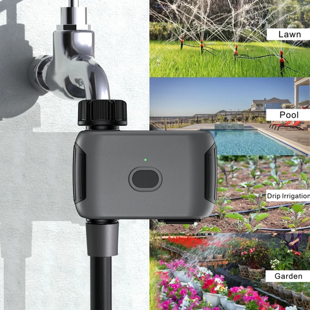WiFi Smart Irrigation Garden Sprinkler Timer Water Valve Irrigation Timer Smart Watering System WIFIWiFi Smart Irrig Water Timer 5