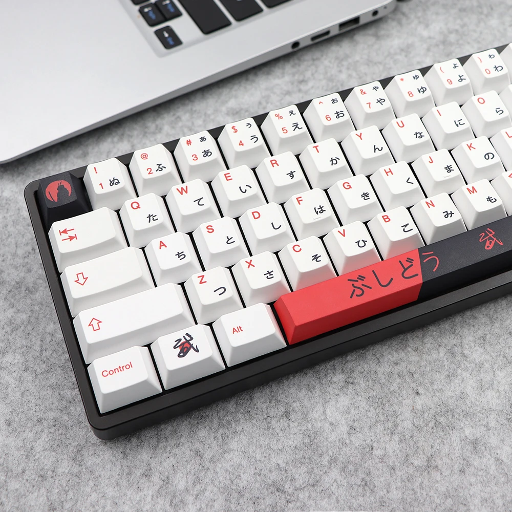 Teclado Mecânico Compatível, GK61, LK67, TM680, RK61, 104, 7u Barra de espaço