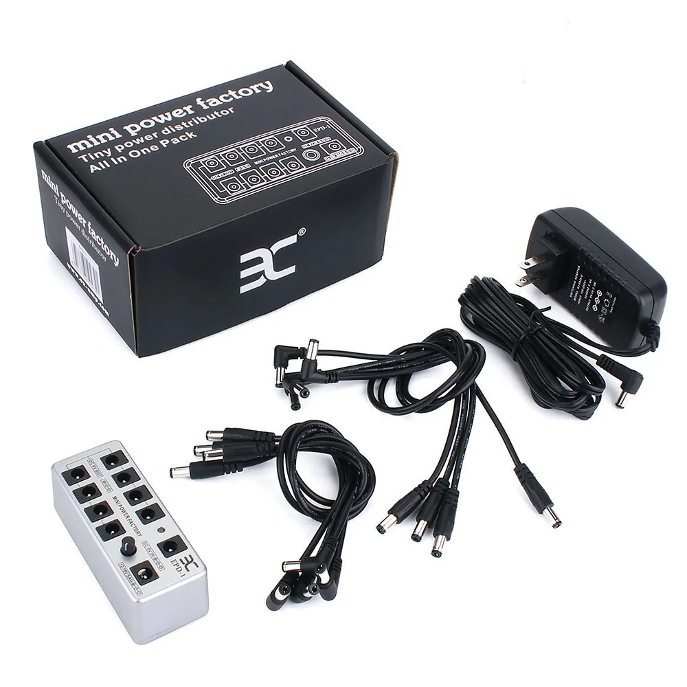 Eno Epd-1 9V Multi-Channel Power Box 9V Pedale Effetto Chitarra 8 Uscite Supporto Sistema Di Alimentazione A Pedale Per Chitarra