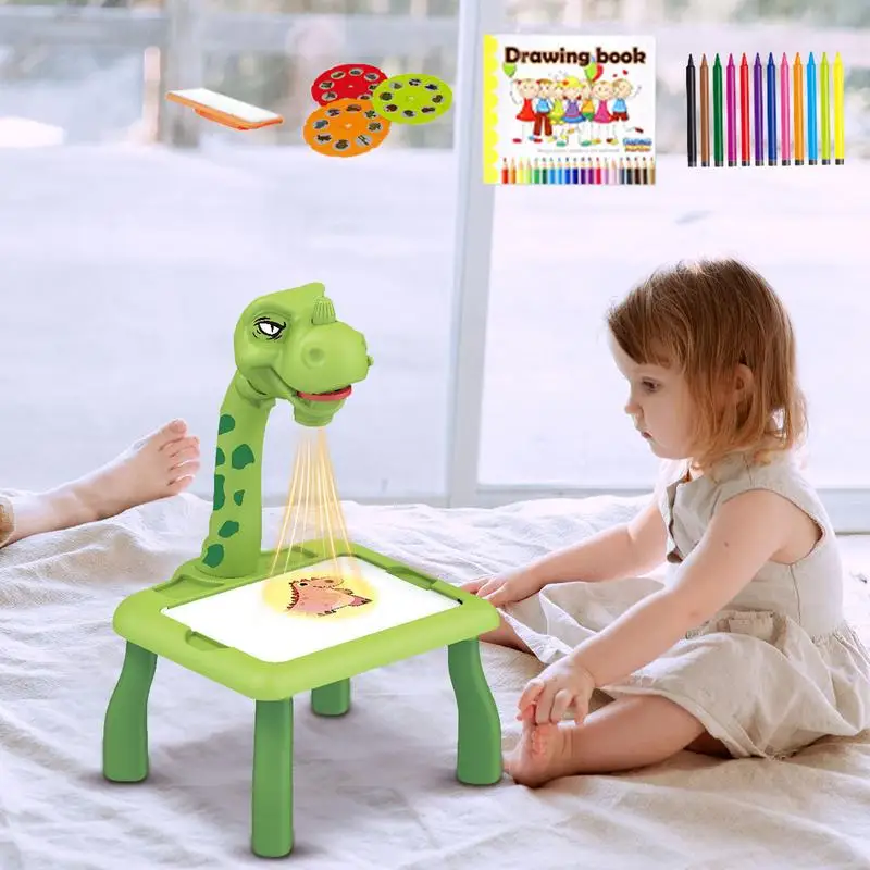 DrawMe™  Kids LED Projector Drawing Table –
