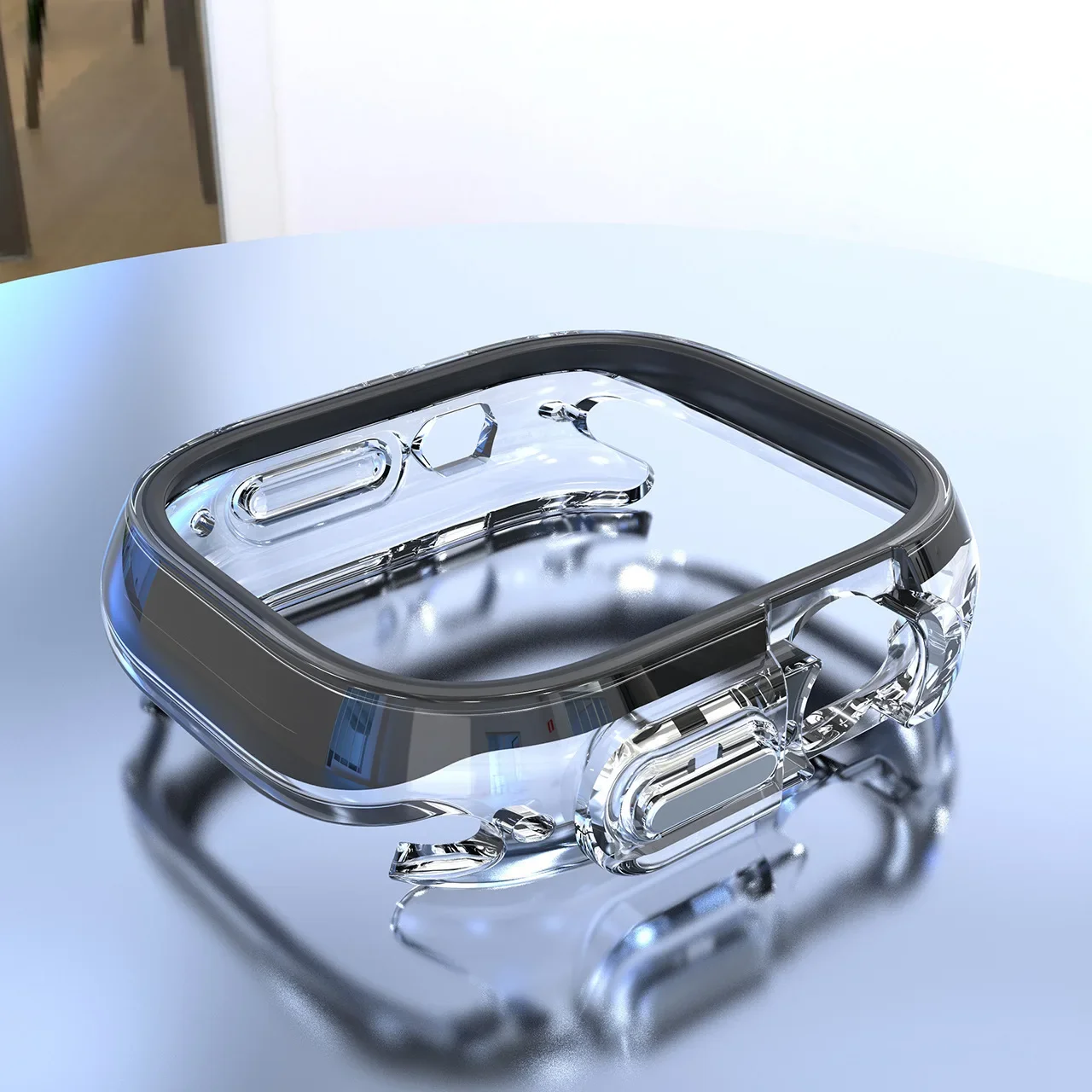 Enhanced Protective PC Case for Apple Watch - Durable Bumper Shell Cover Accessory