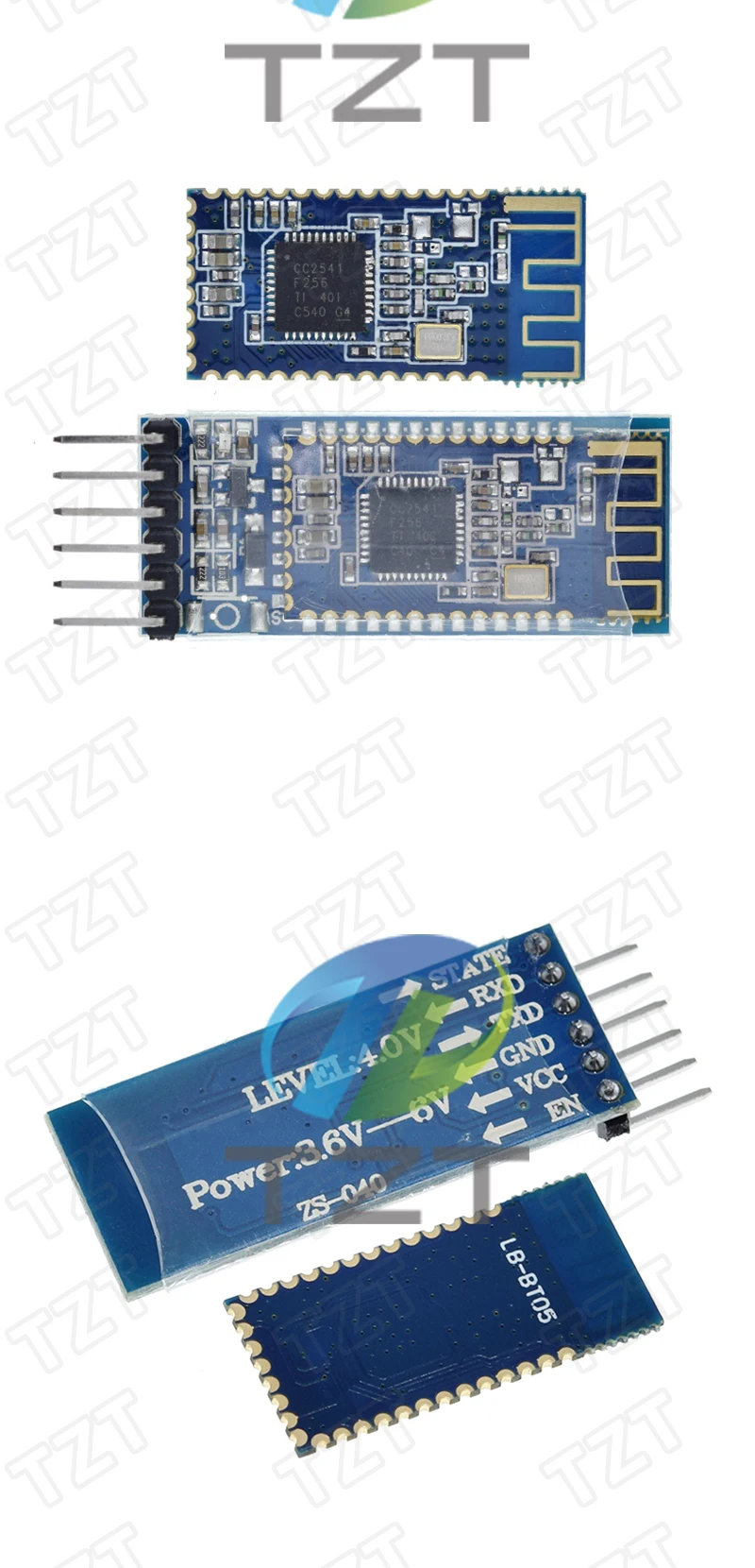 TZT 1/3PCS AT-09 HM-10 Android IOS BLE 4,0 Bluetooth modul für arduino CC2540 CC2541 Serielle Drahtlose Modul kompatibel – Detail 6
