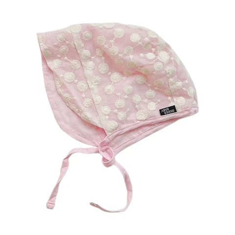 Outdoor Baby Lace Princess Hat Summer Sunscreen Hat Beanie Bonnet UV Protection Beach Unisex Toddler Infant