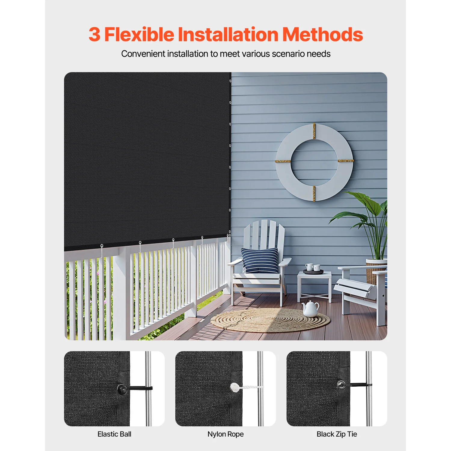 HDPE Sun Shade Cloth for Outdoor Garden Pergola