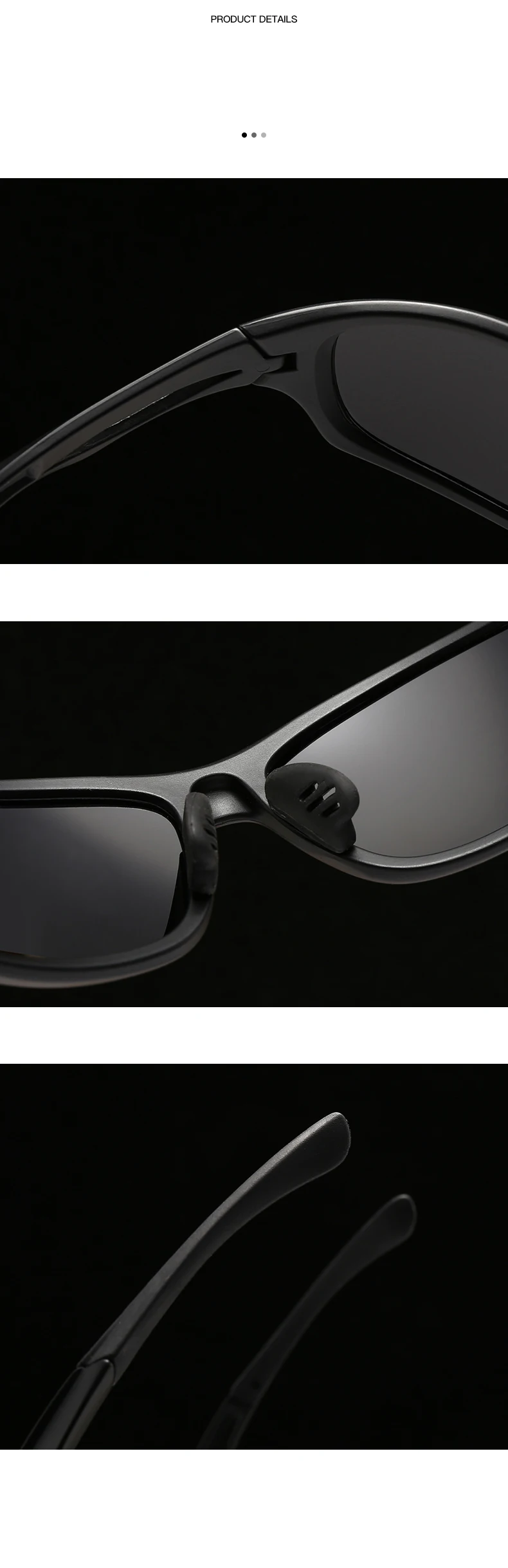 Neue personalisierte Outdoor-Sport-Fahrradbrille für Herren, Angeln, polarisierte Sonnenbrille, trendige Damen-Y2k-Sonnenbrille 3245 – Detail 8