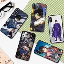 

Fullmetal Alchemist Roy mustang Phone Case For iphone 12 11 13 7 8 6 s plus x xs xr pro max mini shell