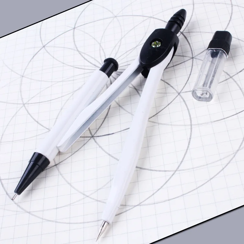 Stainless Steel Drawing Compass Math Geometry Tools for Circles