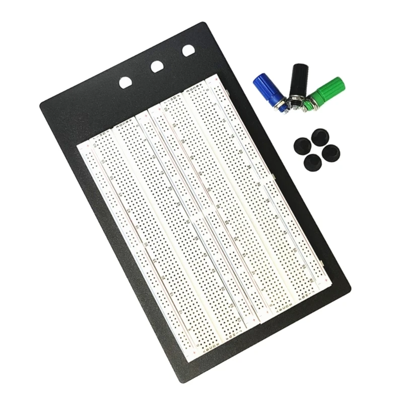 

1660 Point Small Breadborad Solderless Breadboards for Proto Shield Distribution Connecting Block 3XUE