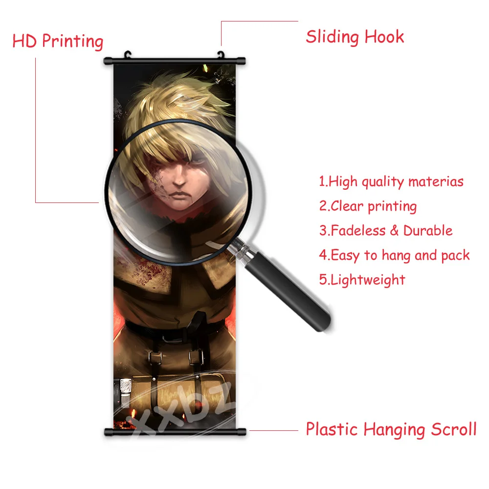 Vinland Saga Anime Wall Art: Thorfinn & Askeladd Decor Canvas Poster