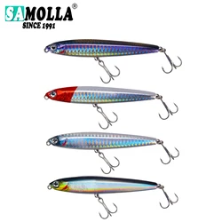 Premium 4 - Piece Sinking Pencil Fishing Lure Set - 10cm, 24g Saltwater Bass Tackle & Bait (4PCs)