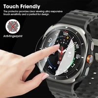 Glass Protective Film For Samsung Galaxy Watch 7 Ultra 6 5 4 Screen Protector Samsung series 40mm 44mm 45mm 46mm 47mm 42mm 43mm 4