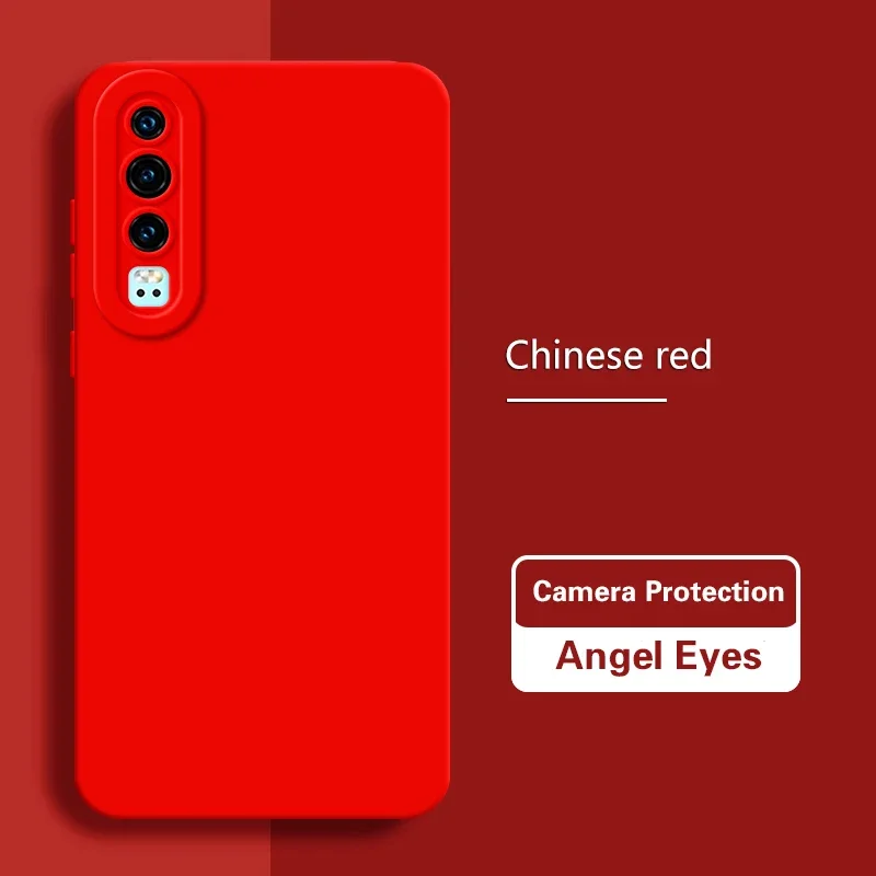 Angel Eyes Soft Liquid Silicone Phone Case - Solid Basic Design