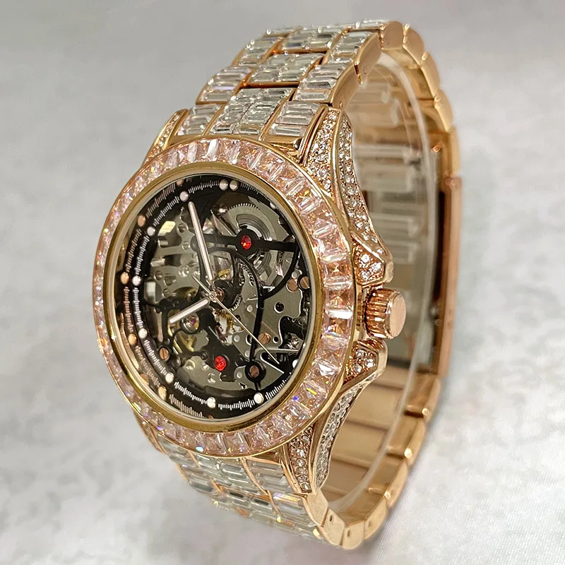 Fashion Automatic Watches Mens Brand MISSFOX Luxury