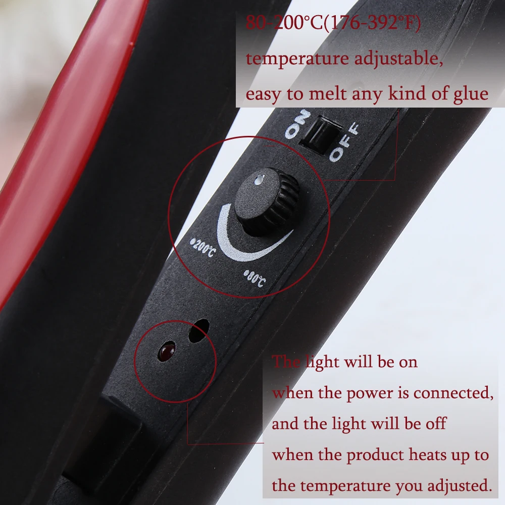 Hair Extension Iron Connector Machine Salon Iron Tool Fusion Iron Hair Extension Keratin Bonding Hair Connector Tools