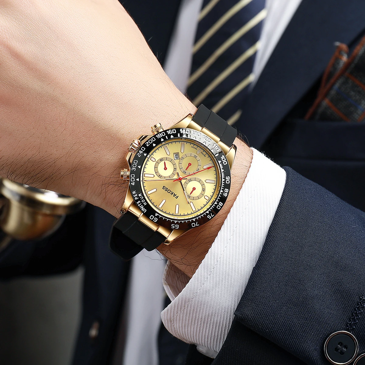 WWOOR 2024 New Fashion Watches for Men Military Luxury Original Sports Men Watch Waterproof Luminous Male Quartz WristWatch Gift