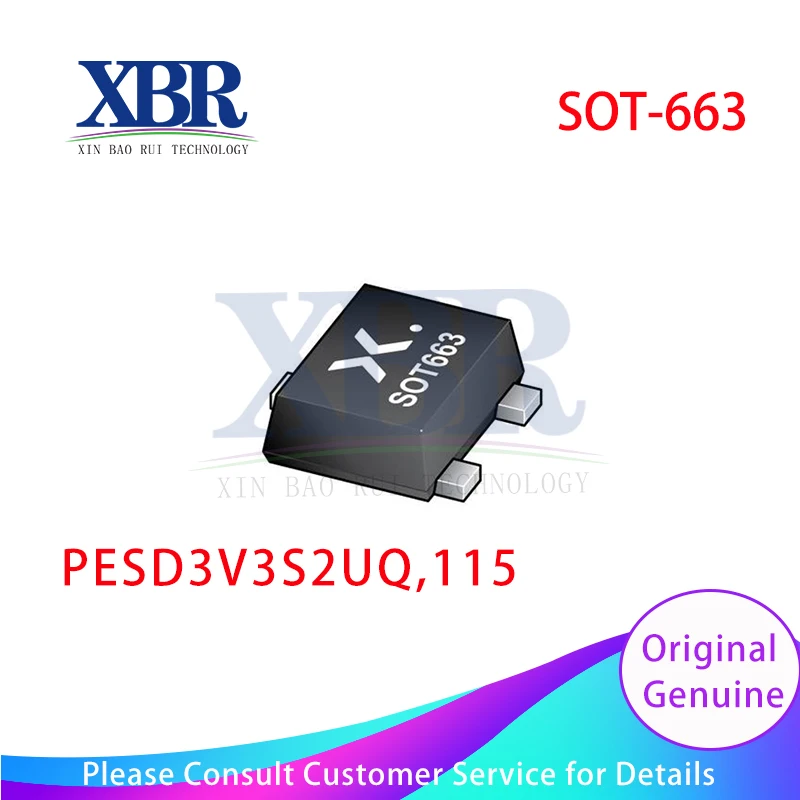

5Pcs PESD3V3S2UQ,115 SOT-663 New Original 100% Quality