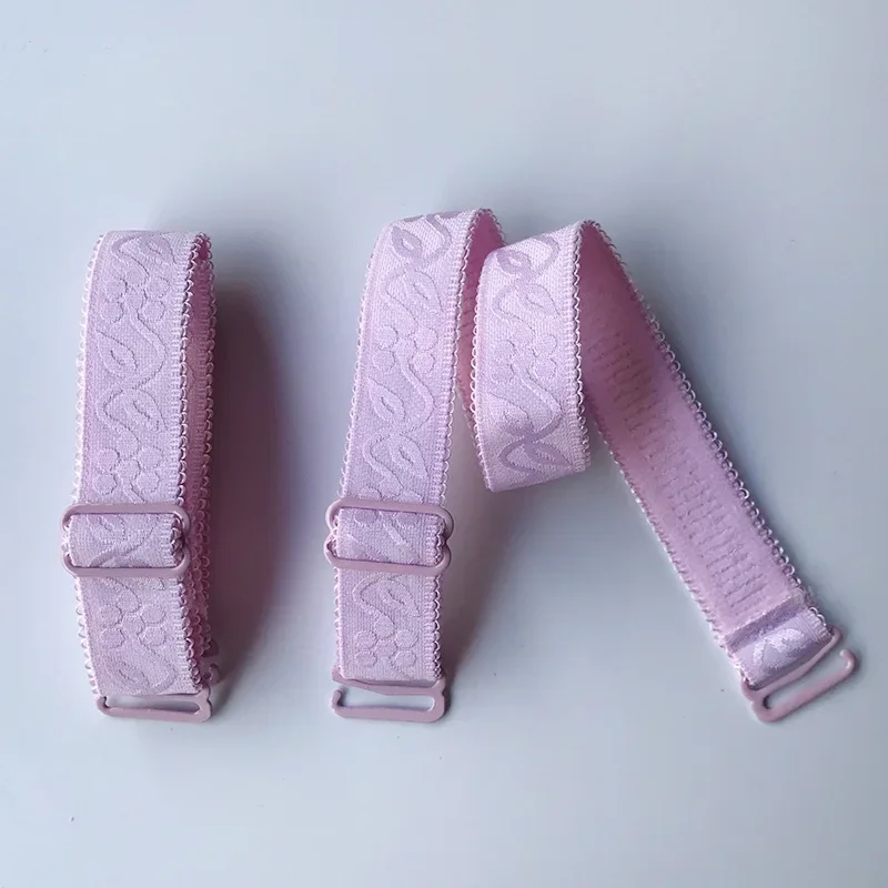 Women's Slip-Resistant Double Shoulder Bra Straps - Elastic Lingerie Accessories