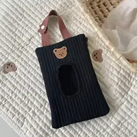 Baby Stroller Accessories Wet Wipes Case Tissue Box Travel Car Portable Storage Bag Towel Cover Newborn Hanging Bag for Cart New 1