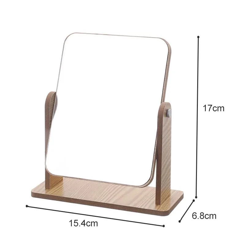 Yeni Makyaj Aynası Masa Katlanır Ayna Büyüteç 360 Derece Dönen Büyüteç Ayna HUAZJ05