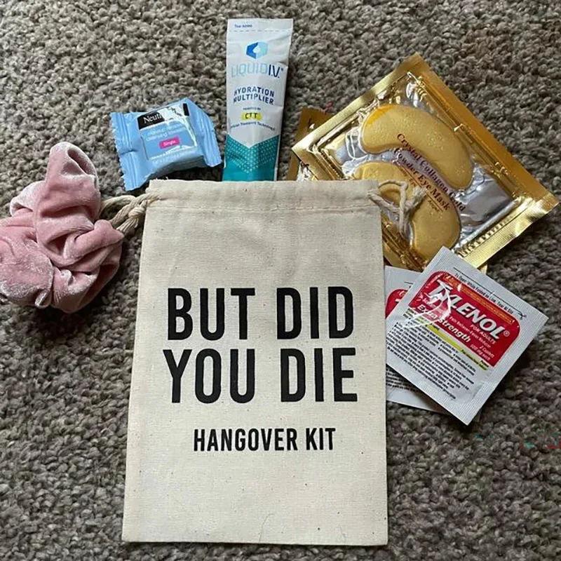 Hangover Kit Ideas 21st Birthday  Hangover 40th Birthday Bags - 5pcs  Birthday Gift - Aliexpress