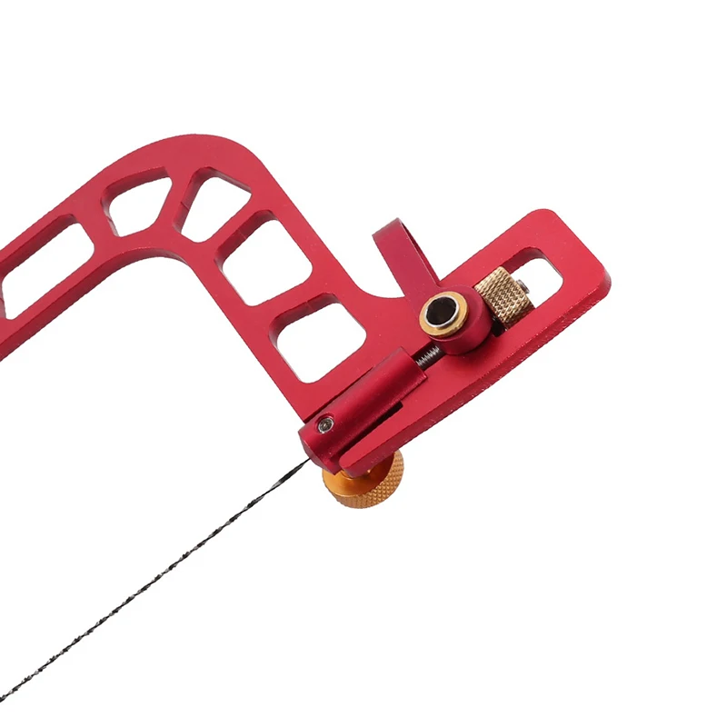 Coping Saw Aluminum Alloy Frame Fret Saw with Diamond Wire Jigsaws for Jade Stone Ceramic Glass Wood Metal Accurate Cutting 5