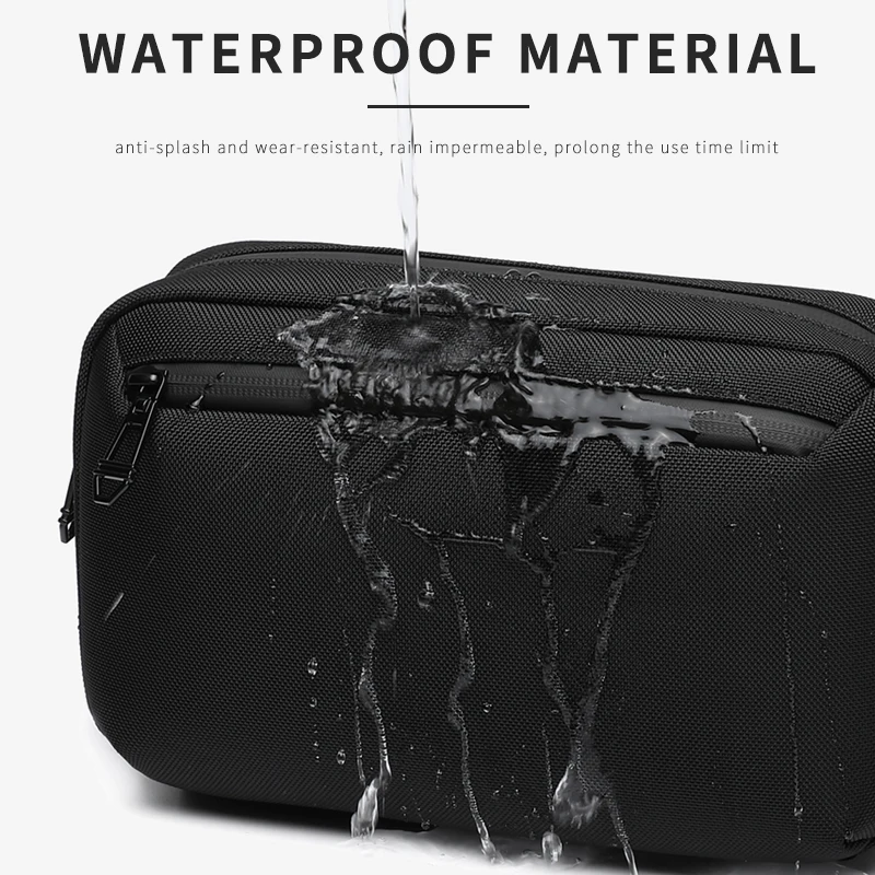 حقيبة كتف رجالية مقاومة للماء من العلامة التجارية...