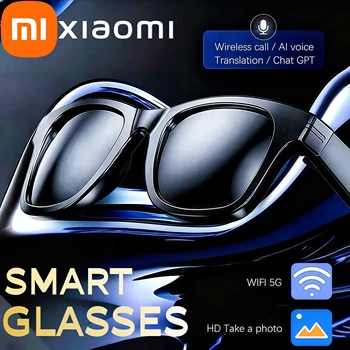 Xiaomi 4K AI Smart Glasses – Bluetooth Calls, HD Camera, Translator, Music