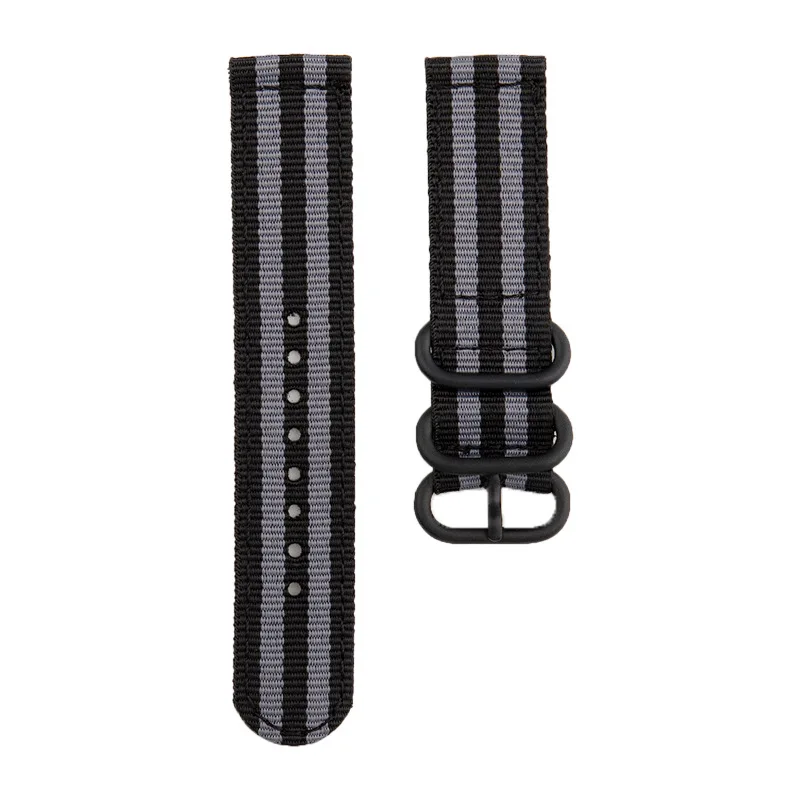Enhanced Nylon Watch Strap, Breathable & Durable, Available in Multiple Sizes