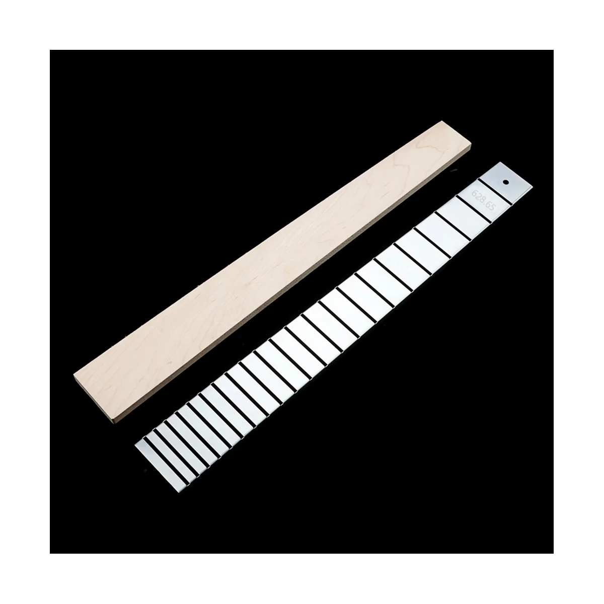 

Guitar Neck Ruler Scale Measuring Fretboard Frets Tool for LP 22 Fret 24.75 Inch Electric Guitar Neck Accessories