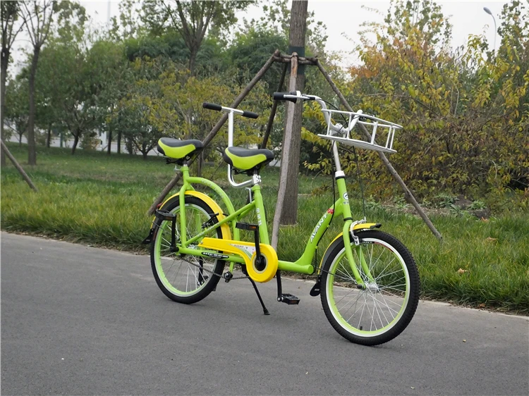 Wyj Sightseeing Rental Bicycle Two-Person Car Parent-Child Adult