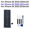 FOR Zero-cycle High-quality Rechargeable Batterie For iPhone SE 2016 iPhone SE 2020 iPhone SE 2022 Replacement battery +Tools