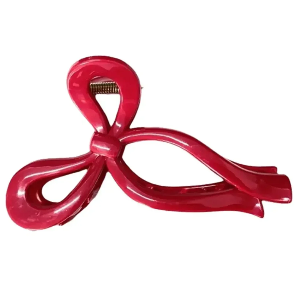 Flexible Unsnappable Hair Claw Clips Soft Silicone Anti Collision Protection Shark Clip Comfortable Non-Slip Hair Clips