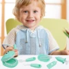 Montessori Educational Toys Children Early Learning Doctors Dentist Role Play Kits Kid Intelligence Brushing Tooth Teaching Aids 6