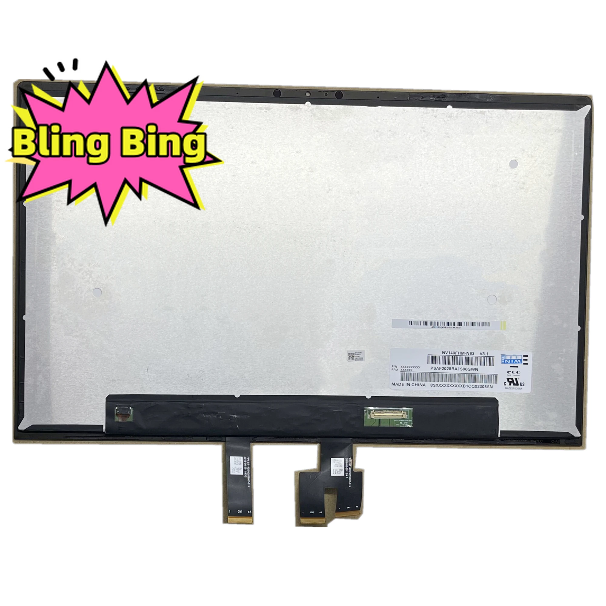 

NV140FHM-N63 Assembly For ASUS ZenBook UX463 UX463FA UX463FL LCD Touch Screen