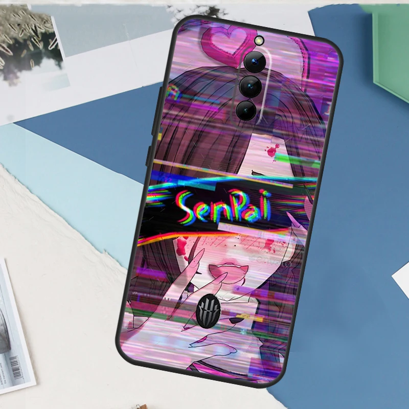 Sad Anime Aesthetic Senpai Phone Case Cover