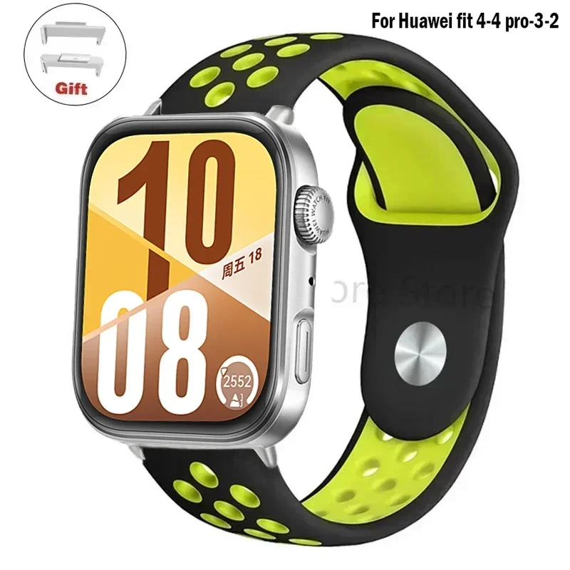 Silicone Sport Band for Huawei Watch Fit - Premium Smartwatch Bracelet Strap