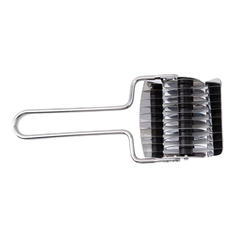 Stainless Steel Manual Non-slip Handle Pressing Machine Noodle Cut Shallot Cutter Spaetzle Pastry Kitchen Tool