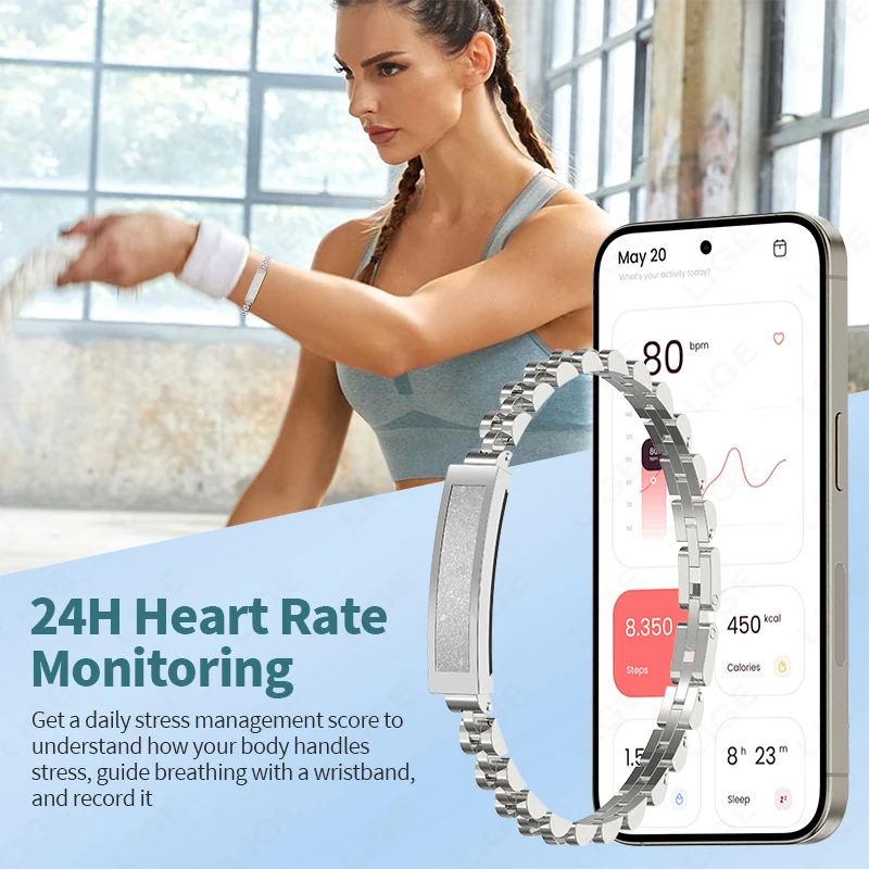 Bracelet Men Women Waterproof Fitness Activity Tracker Heart Rate Sleep Monitor Pedometer Smart Watch For Android IOS_voghion.com