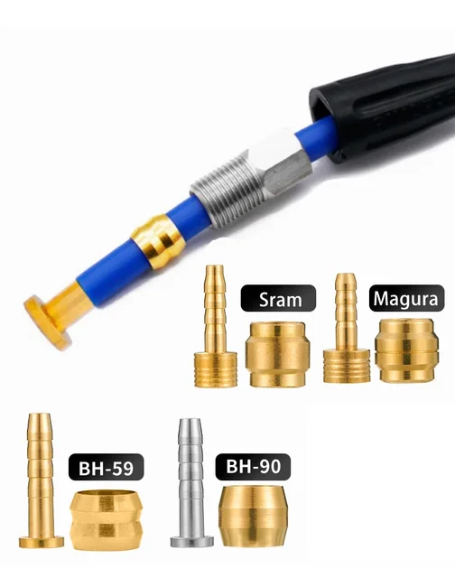 Fundas De Goma Para Mangueras De Freno Shimano - 10 Unidades, Protección Contra Polvo Y Suciedad