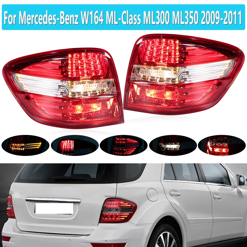 LEDTailLightsAssemblyForMercedesBenzW164MLClassML300ML350