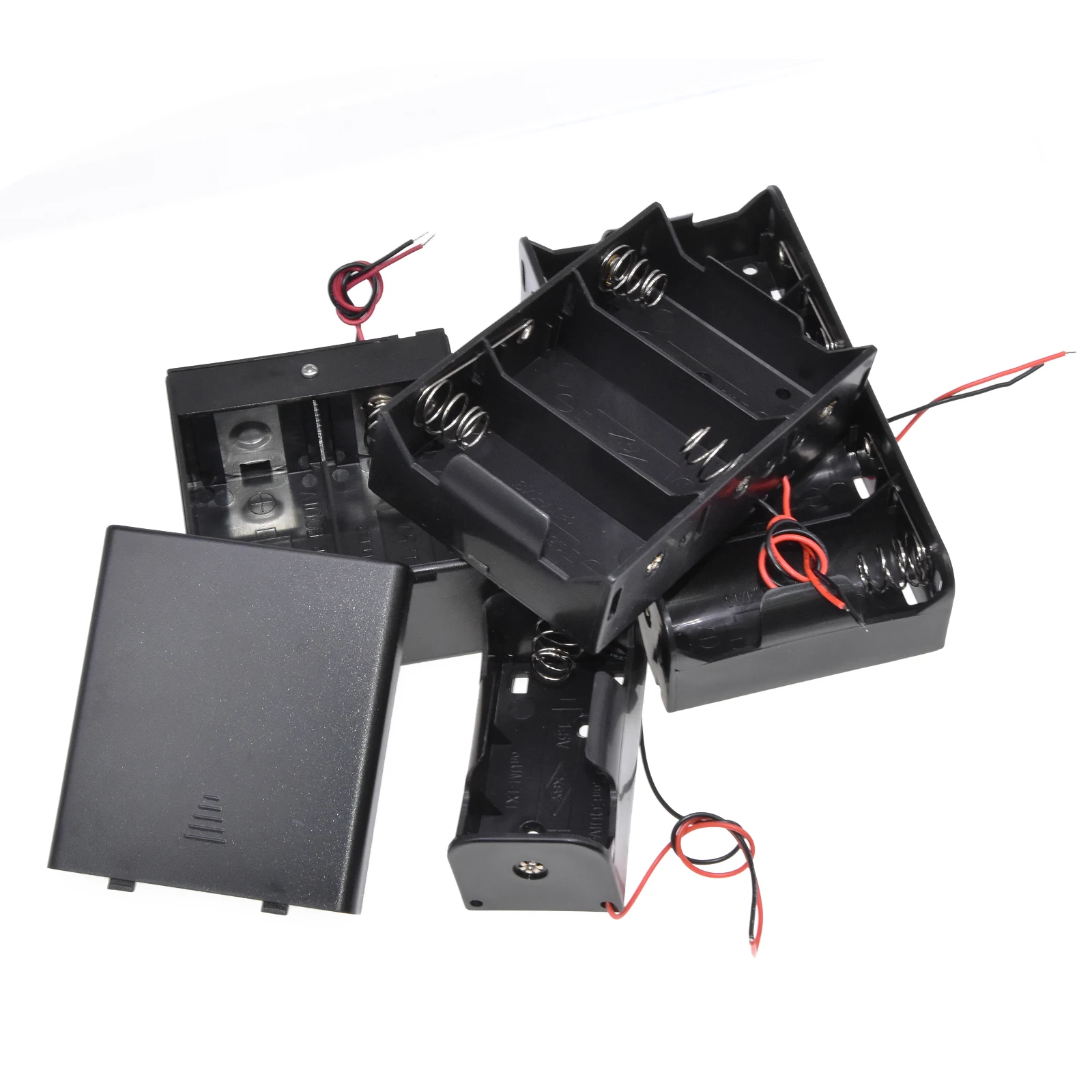 Supporto Per Batteria Fai-da-te 1/2/3/4/8 Slot Supporto Per - Foto 5